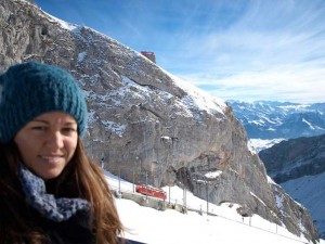 En el Monte Pilatus, en los prealpes suizos. 