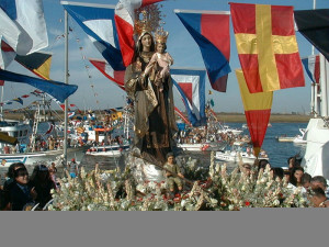 Procesión de la Virgen del Carmen. 