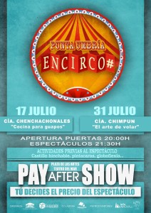 Cartel promocional 'EnCirco' Punta Umbría