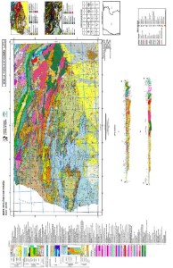 Hoja geológica a escala 1:200.000 de Sevilla-Puebla de Guzmán (75-74).