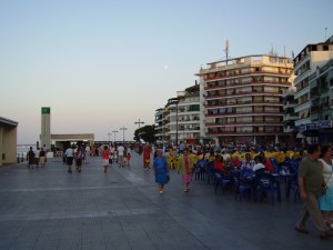 Plaza Pérez Pastor de Punta Umbría. 