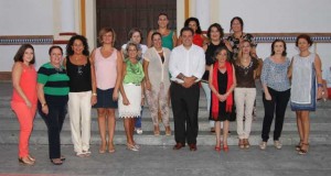 Encuentro con las participantes.