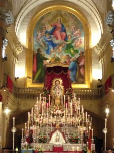 Altar de la Novena.