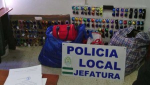 Objetos sustraídos.