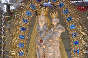 La Virgen de los Milagros, patrona de Palos.