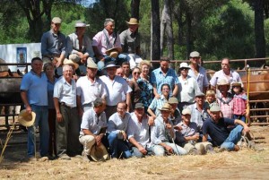 Grupo de ganaderos de Hinojos.