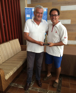 Carlos Ortega, ganador scracht del torneo celebrado en bellavista.