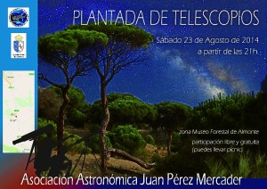 Plantada de telescopios 2014