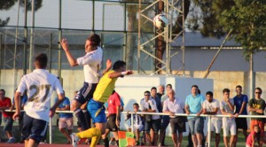 Nuevo test para el Recre, a diez días del inicio de la Liga. / Foto: G. J. 