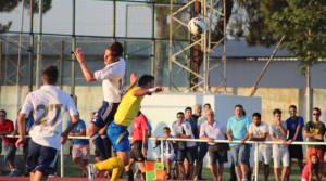 Nuevo test para el Recre, a diez días del inicio de la Liga. / Foto: G. J.