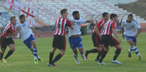 Pese a la derrota ante el Sunderland, el Recre dejó buenas sensaciones en ese encuentro. / Foto: www.recreativohuelva.com.