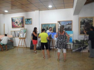 Exposición de pintura.