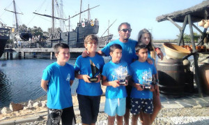 Los representantes del RCMH brillaron en la Regata.