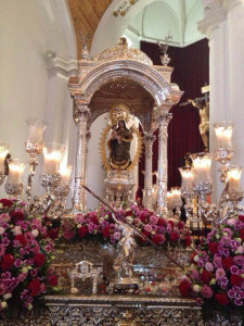 La Virgen de la Cinta preside la clausura del Jubileo Cintero.