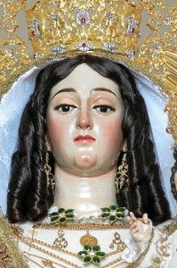 Virgen del Socorro de Rociana del Condado. 