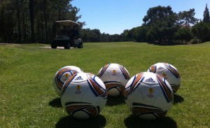 El footgolf, de nuevo protagonista en el campo de Islantilla.