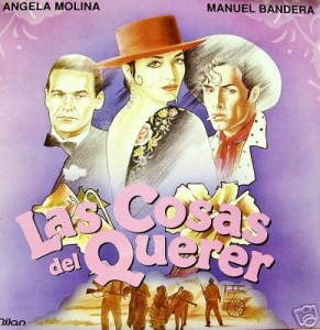 Cartel de 'Las cosas del querer', una de las películas más emblemáticas.