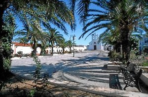 Plaza de España de San Silvestre. 