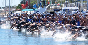 Momento de la salida en Vila Real de Santo Antonio. / Foto: J. L. Rúa.