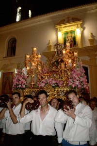 Procesión de la Virgen de Consolación.