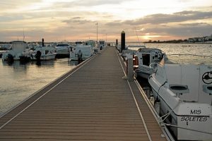 Inauguraciíon de las instalaciones náuticas Marina San Miguel.