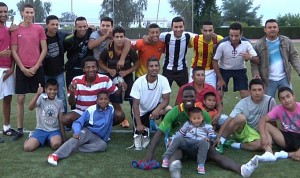 El fútbol reúne las distintas culturas que existen en Almonte.