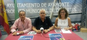 Un momento de la presentación de los cursos de las Escuelas Deportivas de Ayamonte.