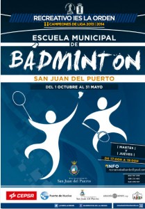 Los escolares sanjuaneros podrán adentrarse en el bádminton.