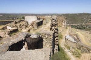 El castillo se fue construyendo sobre edificaciones de distinta época. 