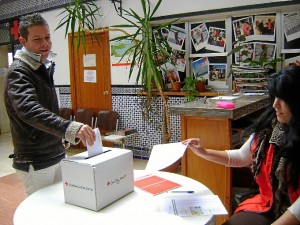 La jornada electoral en Huelva se celebrará el próximo 25 de octubre.