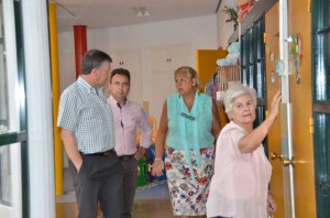 Carmelo Romero, en la apertura de las guarderías.