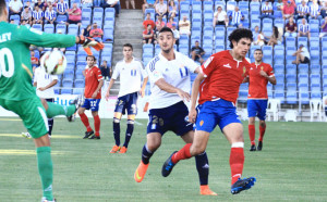 Rubén Mesa, una de las caras nuevas en la expedición del Recre para Las Palmas.