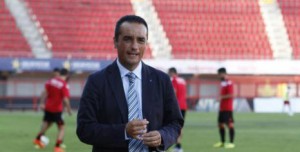 José Luis Oltra, entrenador del Recre, en su vuelta a Palma de Mallorca. / Foto: www.lfp.es.