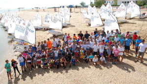 Los participantes en la VII Regata Concesionario.