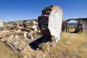 Algunos de los restos que se conservan del Castillo de San Marcos. 