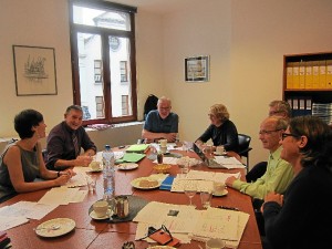 Reunión del jurado del premio. / Foto: www.espo.be/