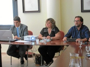 Reunión entre Asociación Provincial de Hoteles y el Aeropuerto de Sevilla.