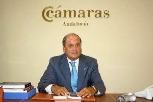 Antonio Ponce, presidente de la Cámara de Comercio de Huelva y del Consejo Andaluz de Cámaras de Comercio.