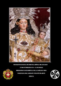 Cartel de la salida procesional