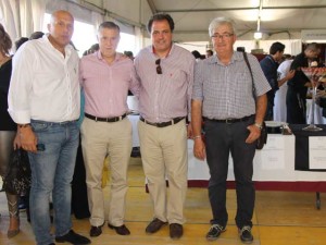 José Luis Martín visitó la feria.