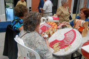 Uno de los talleres de Cultura en los Barrios.