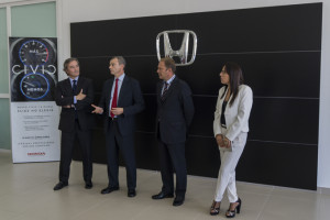 Anna Boix, jefa de prensa de Honda España, condujo la presentación. / Foto: Emilio de la Rosa.