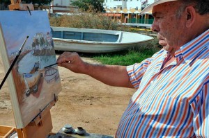 Encuentro de pintura al aire libre de Ayamonte.