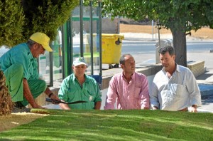 Los operarios llevan a cabo esta medida. 