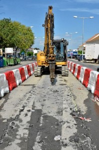 Han comenzado las obras en Palos de la Frontera. 