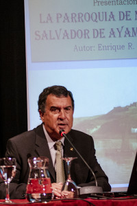 El autor del libro, Enrique Arroyo.