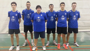 Representantes del CD Bádminton Huelva en Alhaurín de la Torre.