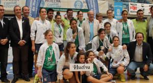 Equipo onubense que participó en el Andaluz de Selecciones Provinciales.