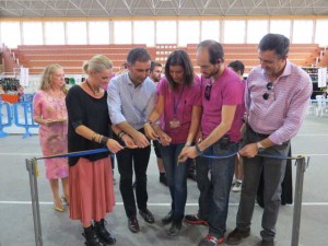 Momento de la inauguración.