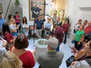 Acto de presentación de los documentos de Zenobia. 